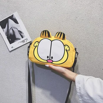 

INS Bag Women's 2020 New Style Cute Adorable Cartoon Casual Fashion Fashion Simple Versatile GIRL'S One-Shoulder Small round Bag