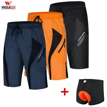 

WOSAWE 2020 Men's Cycling Shorts Loose Fit Outdoor Sports MTB Mountain Bike Short Bicycle Wear Riding Short Ropa Ciclismo