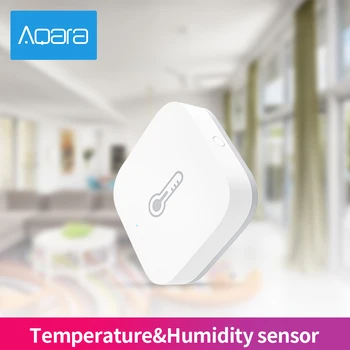 

Aqara Zigbee Wireless Temperature Humidity Sensor For Smart Home Kit Thermometer Hygrometer Mijia Temperature Humidity Sensor