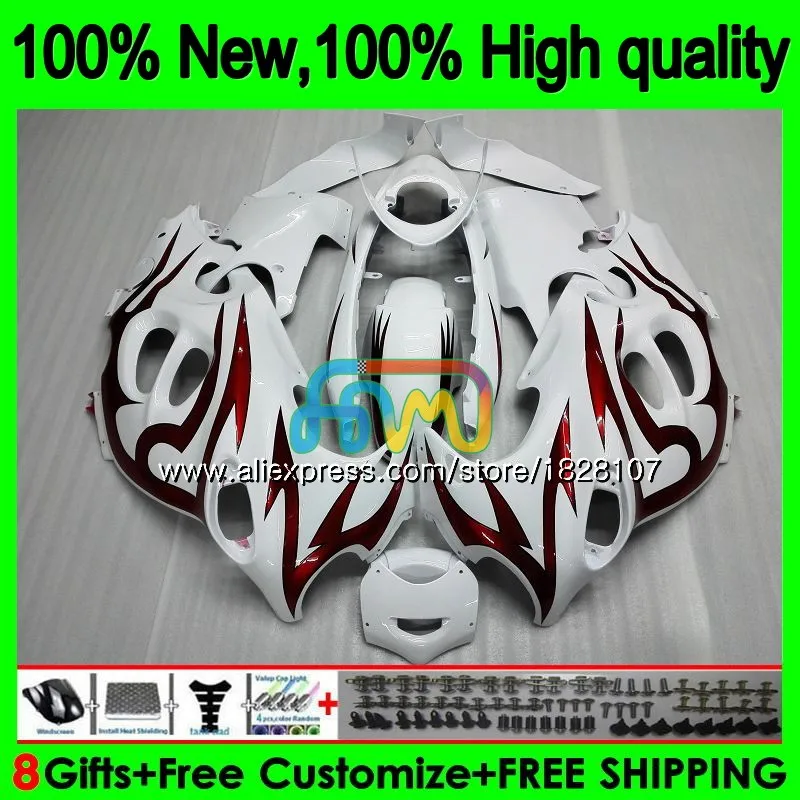 Корпус для SUZUKI Катана GSXF750 2003 2004 2005 2006 2007 34BS. 117 Красный Пламя GSXF 750 600 GSX600F GSXF600 03 04 05 06 07 обтекатель