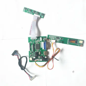 

Fit LP141X7-A2IB/B1IB/B1M1/B1M2/C1TO 14.1" 1024*768 20-Pin LVDS 1CCFL inverter 2AV+HDMI+VGA screen controller drive card DIY kit