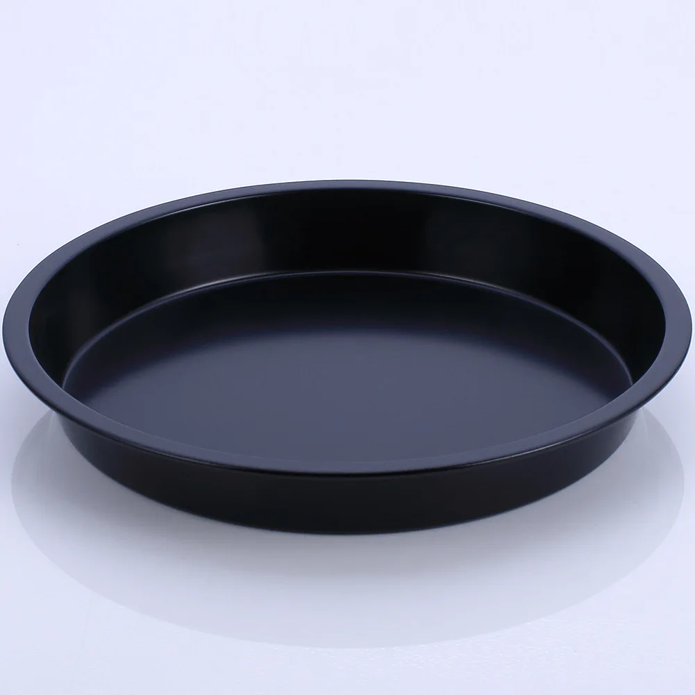 Color : Black, Size : 6 inches Haoyushangmao Pan Pizza Plate Kitchen Pizza Dish Baking Tray Home Baking Oven 6/7/8/9/10 Inch Inch Round Cake Mold Non-stick Tray 