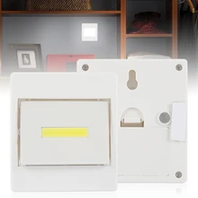 Тип переключателя COB светильник для шкафа может быть вставлен подвесной светодиодный настенный светильник Ночной светильник походный светильник батарея для кухни гостиной гаража