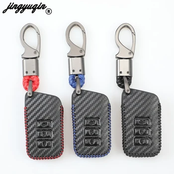 

jingyuqin Styling Fiber Leather Key Cover Case For Lexus NX GS RX IS ES GX LX RC 200 250 300 350 2014 2015 2016 Auto Accessories