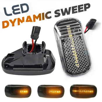 

2Pcs LED Dynamic Side Marker Lights Turn Signal lamp For Acura RSX NSX Integra DC2 Honda Civic Jazz CR-V HR-V Accord Jazz Stream
