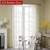 Pastoral Style Bird Embroidered Curtains For Living Room White Sheer Curtains Tulle For Kitchen Window Curtains Fabric Voile ► Photo 2/6
