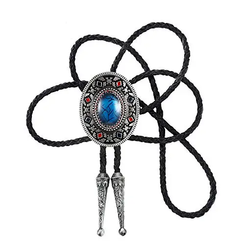 Западный Аквамариновый галстук ручной работы для рубашки|western tie|bolo tiewestern bolo tie |