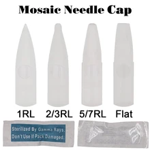 50 шт 1R/3R/5R/3F/4F мозаика иглы шапки гигантские солнца G-8650 татуаж иглы советы для Dragon/мозаика/Мерлин/татуировки