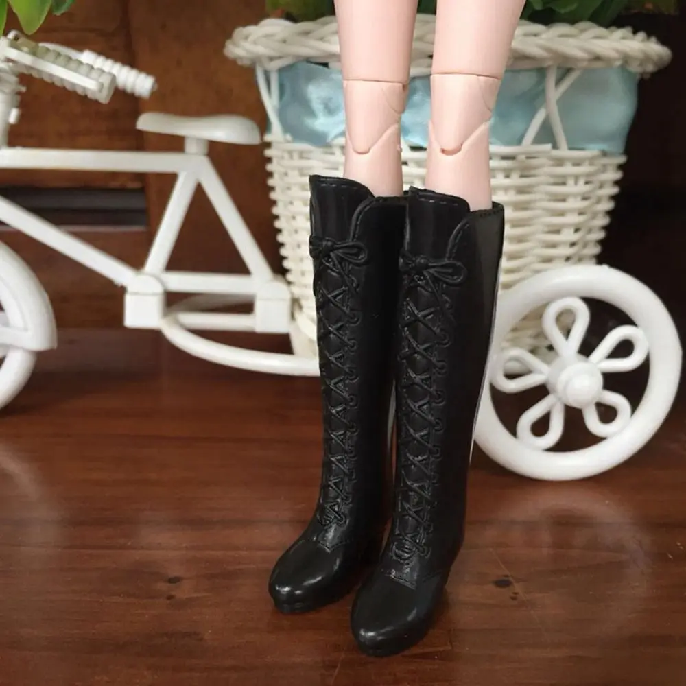 1 пара кукольной обуви, модные женские ботинки для кукол, подходит для длины стопы 2 см, пластиковая кукла, многостильные длинные Аксессуары для кукол