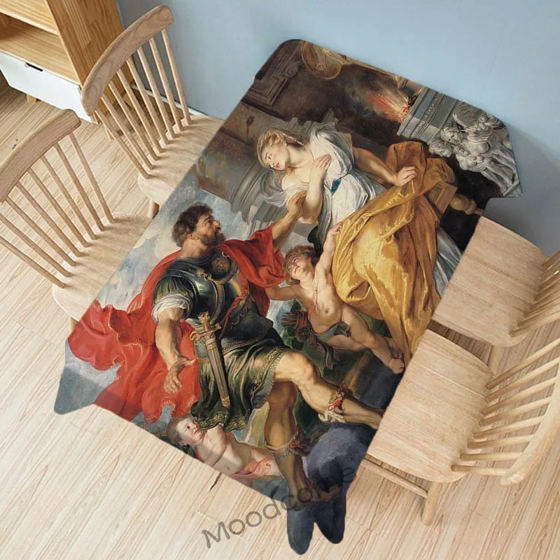 Рама изготовлена картина маслом Master Paul Rubens Библии ангелы христианские Декор для