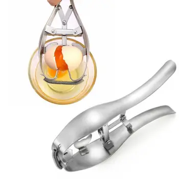 

Stainless Steel Egg Opener Topper Shell Cutter Separator Scissors Raw Creative Kitchen Gadgets