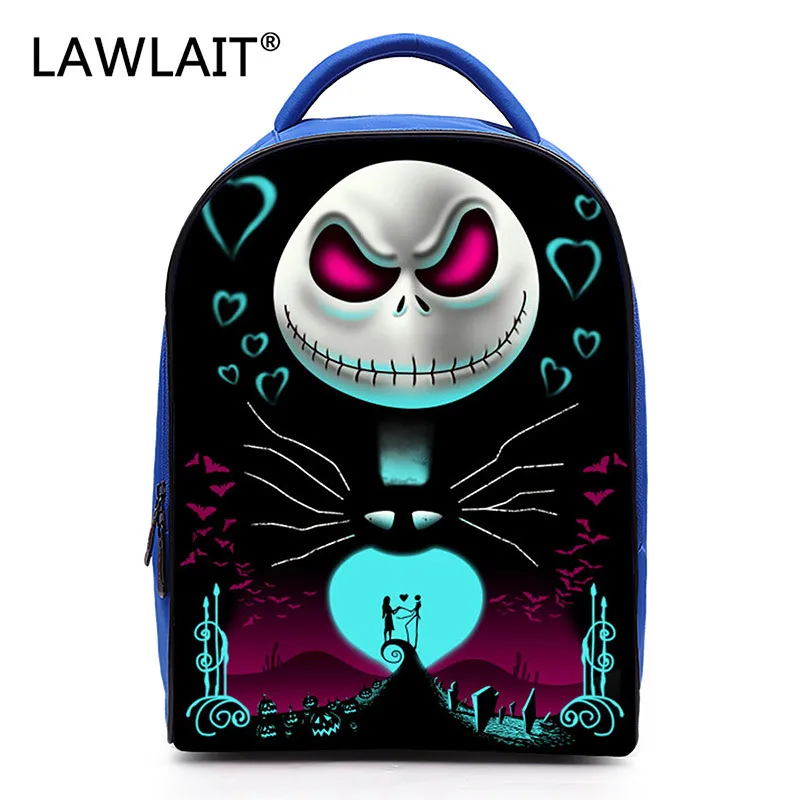 

F-14-Inch Halloween a Series Top Grade Waterproof Fabric CHILDREN'S School Bags Kindergarten in Large Classes Backpack
