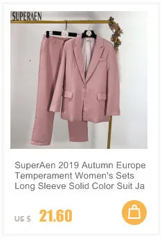 SuperAen/осень, новое модное женское Шерстяное Пальто, дикое повседневное модное женское Шерстяное Пальто, однобортная женская одежда