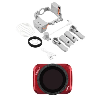 

BRDRC 2 Set for Mavic Air 2 Accessories: 1 Set Airdrop System & 1 Set Cpl Filter