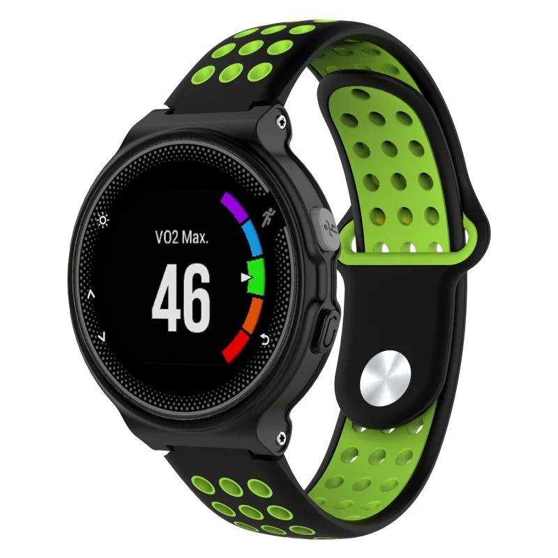Силиконовый ремешок для часов Garmin Forerunner 220 230 235 620 630 730 645 для подходящих S20 S60 S50 смарт-часов
