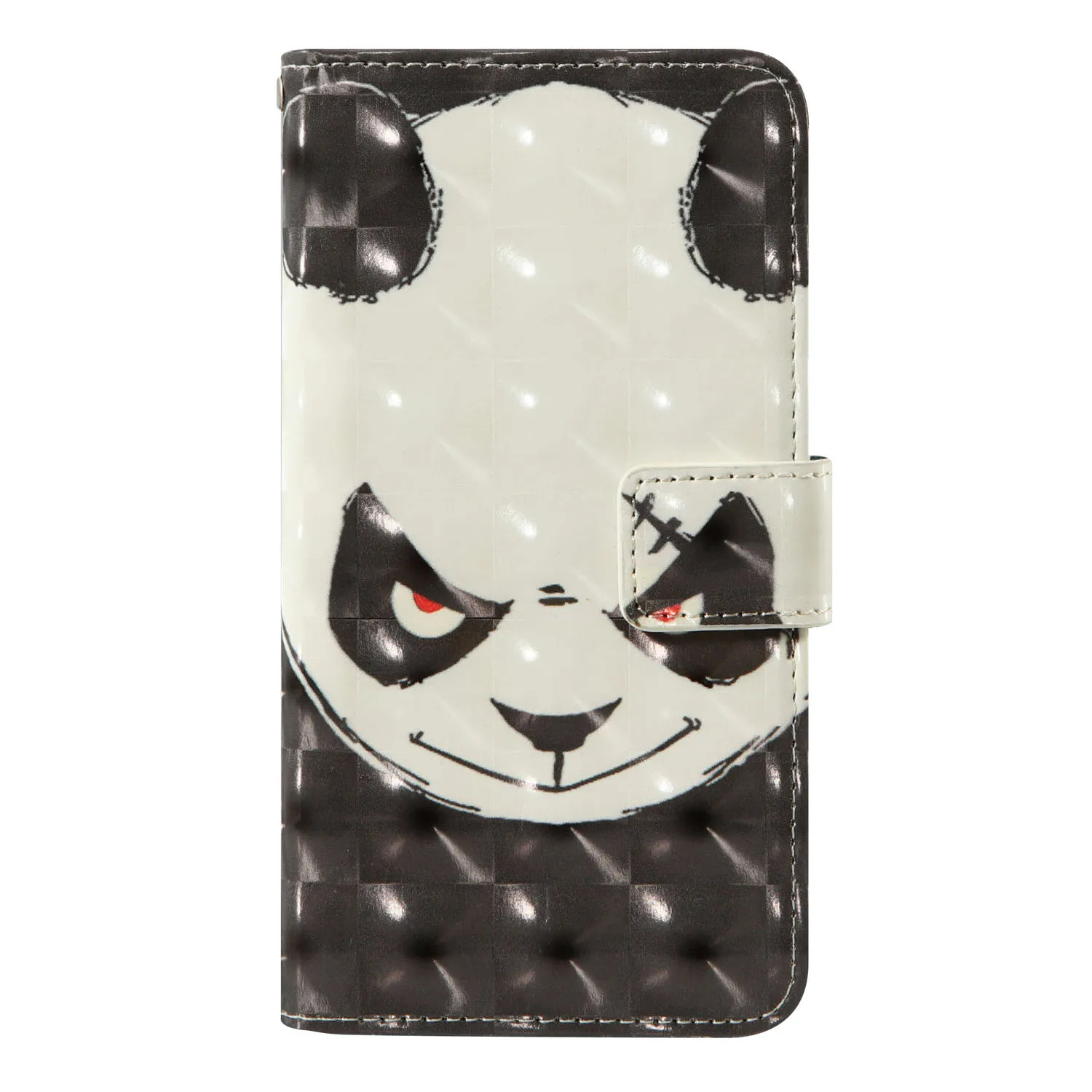 Кожаный чехол-бумажник с откидной крышкой 3D для sony Xperia XZs E5 X Compact Performance XA C5 Ultra XZ C4 E4g E4 M4 Aqua M5 Z3+ Z5 чехол для телефона s - Цвет: Fierce panda