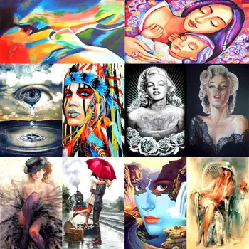 

5D DIY Diamond Painting Full Square Drill "Animal" Diamond Embroidery Cross Stitch 3D Decor