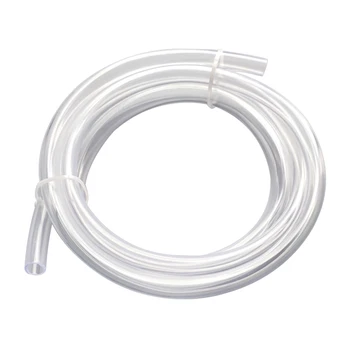 

2m Transparent System Water Cooling Pipe Non-toxic Computer PC Portable Smooth Tasteless Lightweight Hose Soft PVC Easy Install