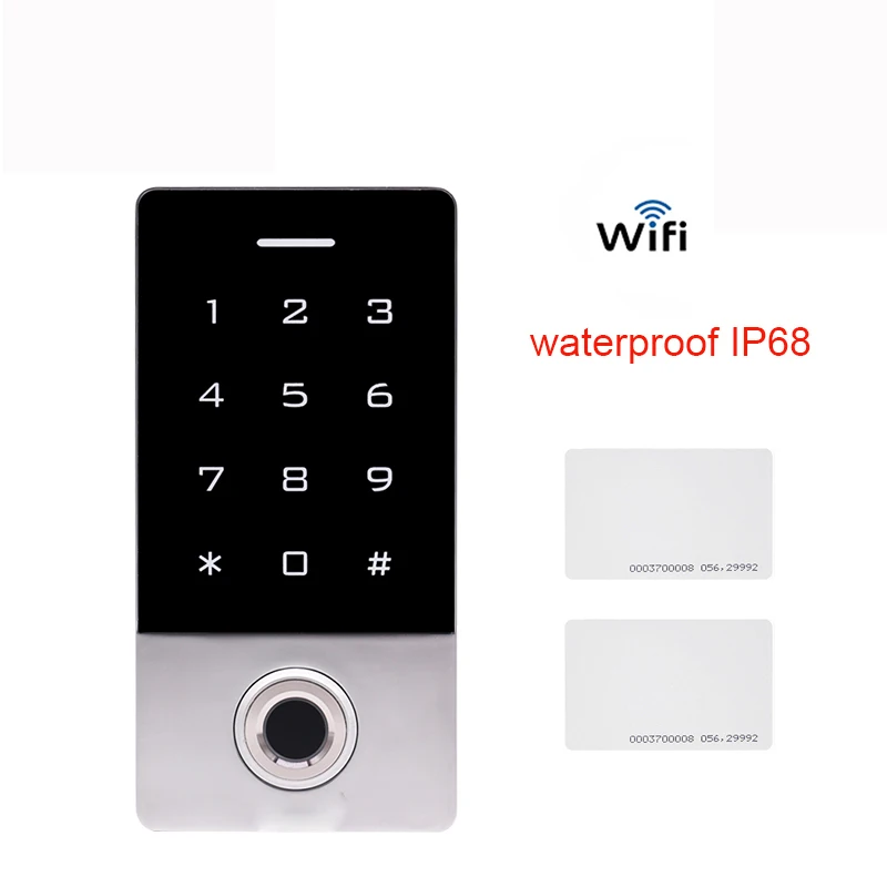 Дверной замок без ключа с поддержкой Wi-Fi и RFID-управлением | Безопасность защита