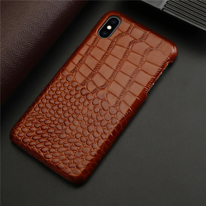 BestNull первый слой коровьей крокодиловой кожи линии задняя крышка чехол для iPhone XS Max смартфон