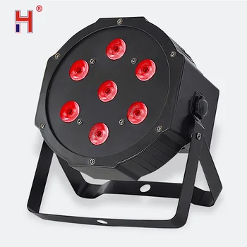 

7X12W led Par lights RGBW 4in1 professional stage dj equipment