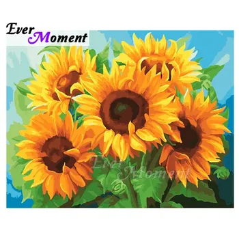 

Ever Moment Diamond Painting Sunflower Picture Of Rhinestone 5D DIY Decoration For Home Diamond Embroidery Full Square 3F2146