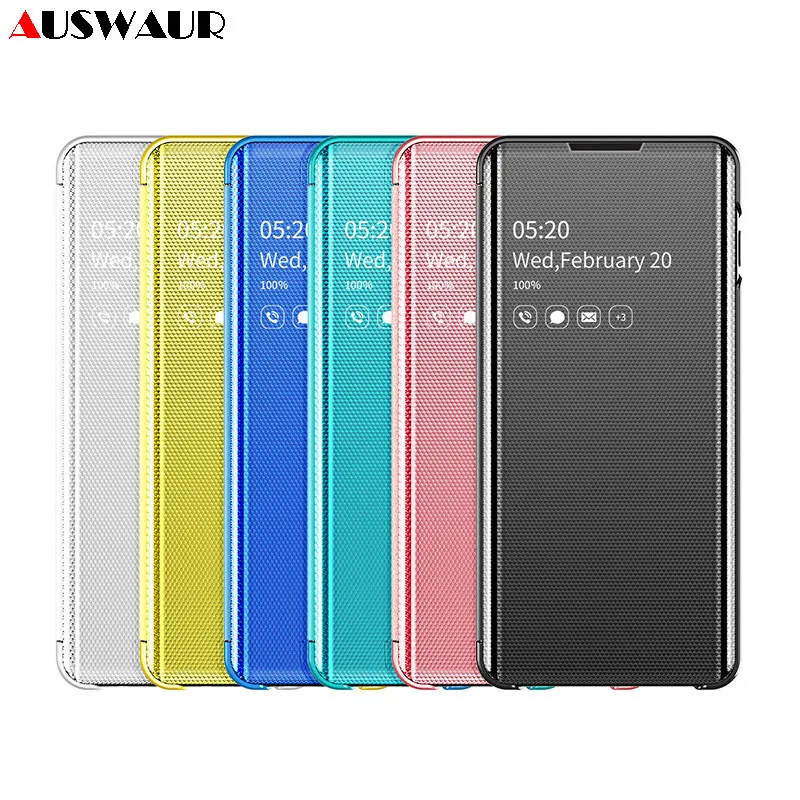 Новый зеркальный флип-чехол для iPhone 6 6S 7 8 Plus X XR XS MAX 11 Pro Max с умным покрытием 4G |