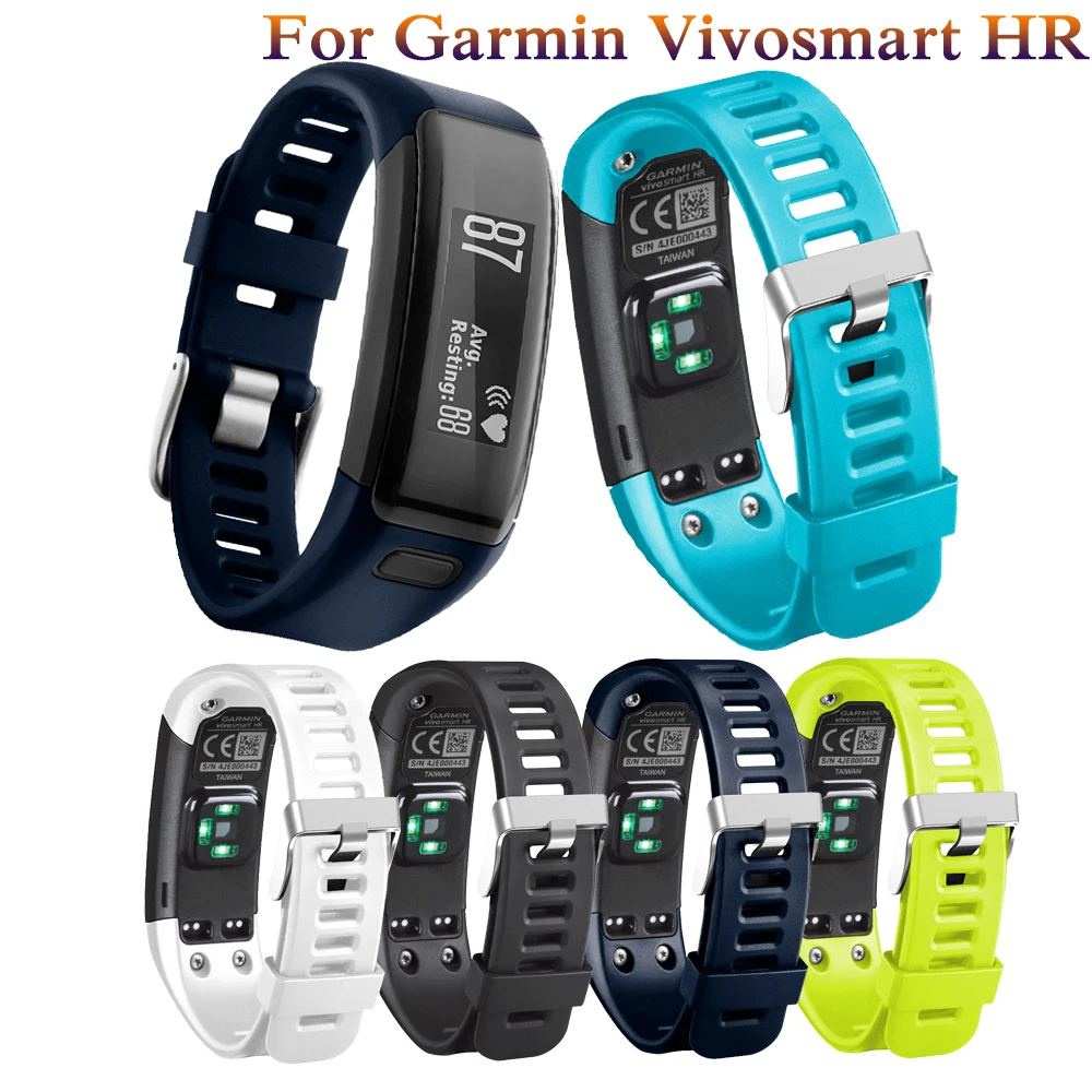 Bracelet Band For Garmin Vivosmart Hr Smart Wristband Soft Silicone Watch  Strap For Garmin Vivosmart Hr Sport Wrist Strap Correa - Watchbands -  AliExpress