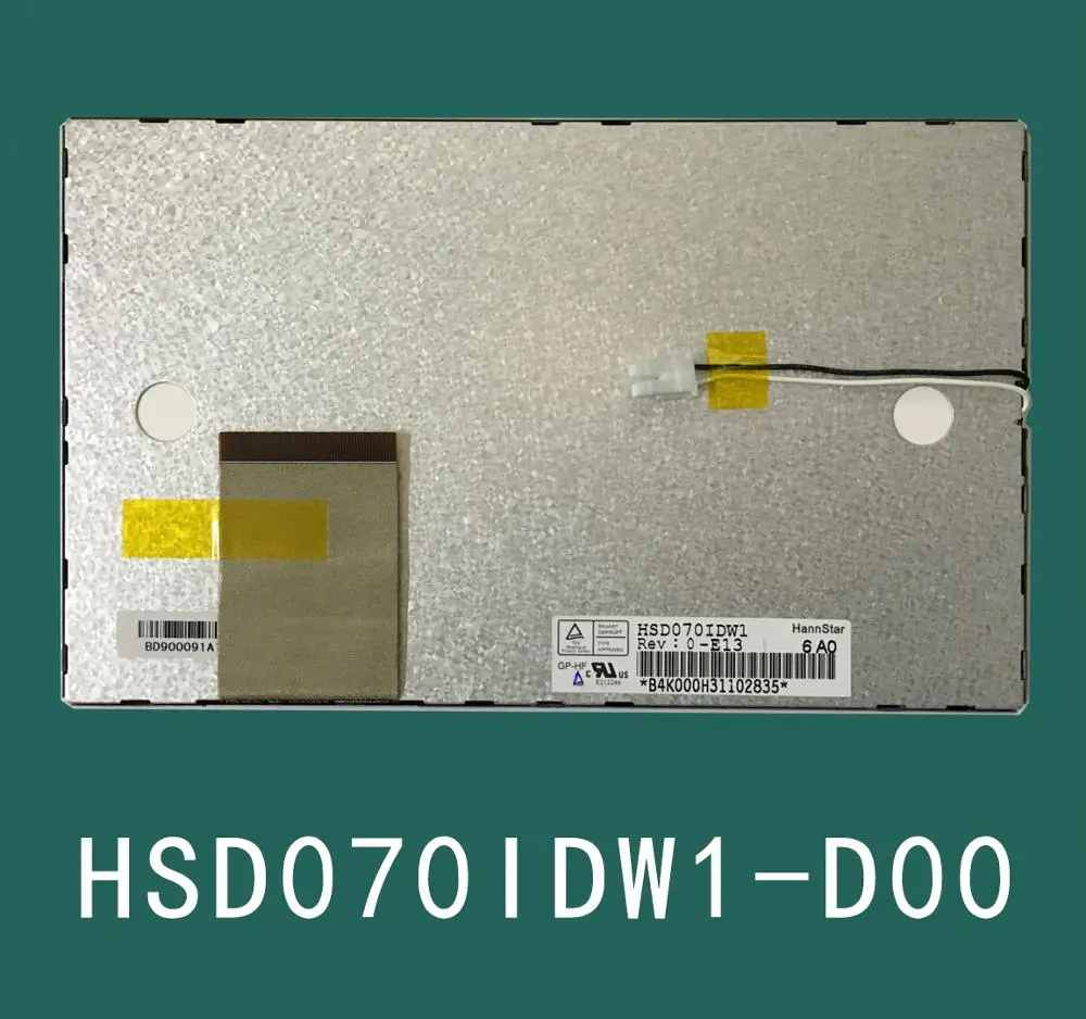 ДЛЯ HannStar дисплей 7 дюймов HSD070IDW1-D00 E11 E13 автомобильный навигационный дисплей сенсорный экран
