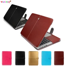 Чехол из искусственной кожи для Macbook Air 11 Air 13 Pro 13 Pro 15 ''New retina 12 13 15 чехол для Apple Macbook 14" 13," 15,4" 15,6"