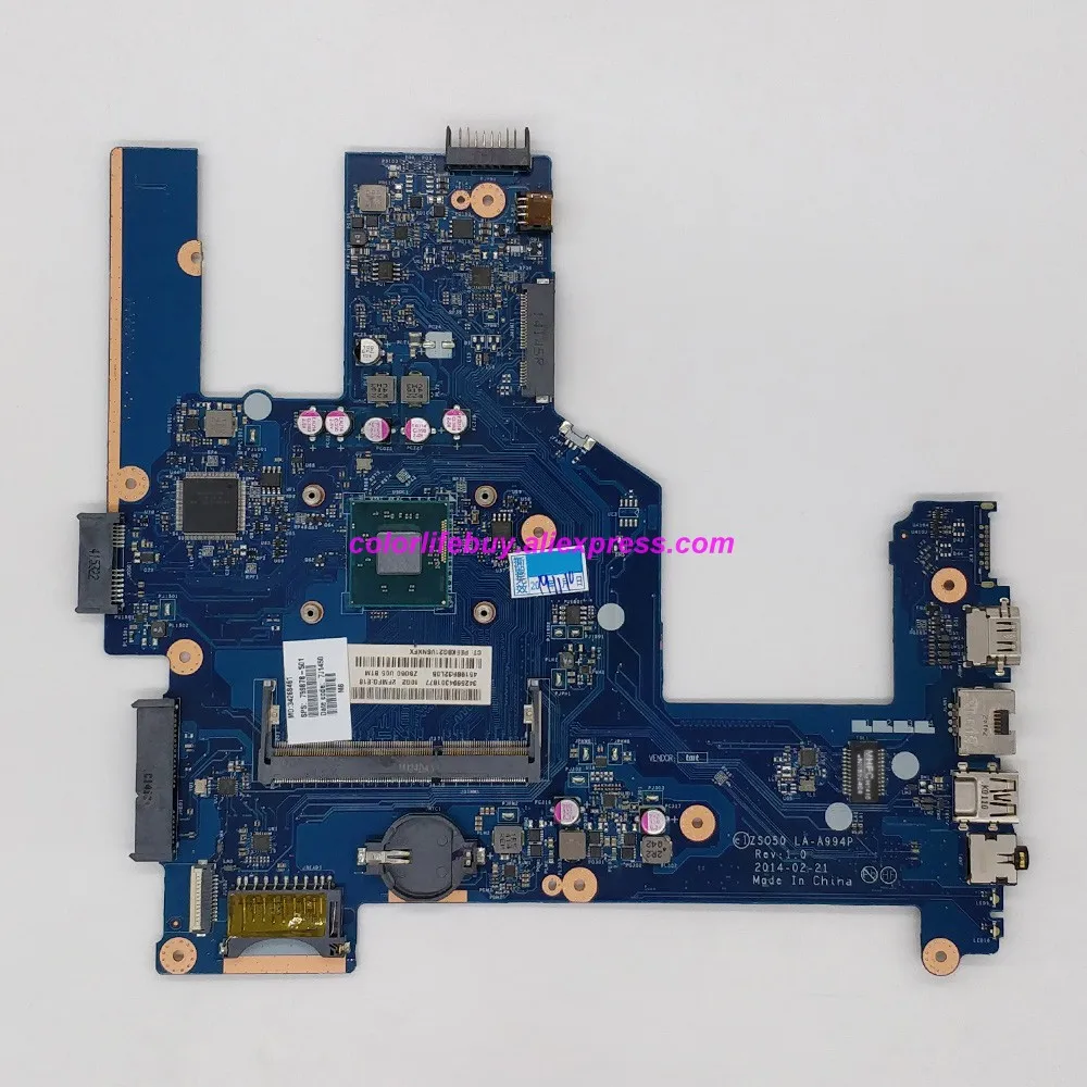 

Genuine 759878-501 759878-001 759878-601 UMA N3520 ZSO50 LA-A994P Laptop Motherboard Mainboard for HP 15-R Series NoteBook PC