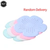 Anti-blocking Silicone Sink Drain Bathtub Hair Filter Creative Star SewerOutfall Strainer Filter kitchen gadget device sets 6