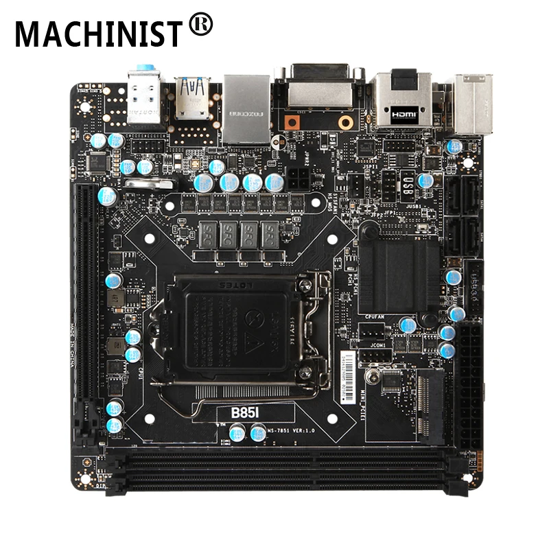 

For MSI B85I Desktop motherboard MB Intel B85 LGA 1150 mini-ITX DDR3 16GB SATA3.0 USB3.0 100% fully Tested Free shipping