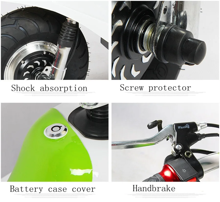 Electric Tricycle Bike Three Wheels Electric Scooters 6.5 Inch 48V 500W Portable 3 Wheel Electric Scooter Adults (17)
