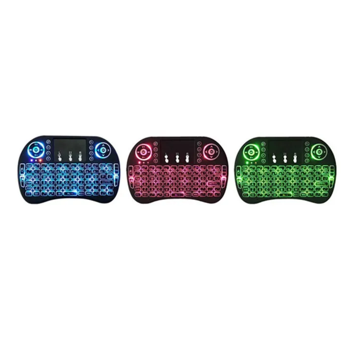 2,4 ГГц Беспроводная i8/i10 Сенсорная панель мини клавиатура Fly Air mouse для Android tv PS3/4 LHB99