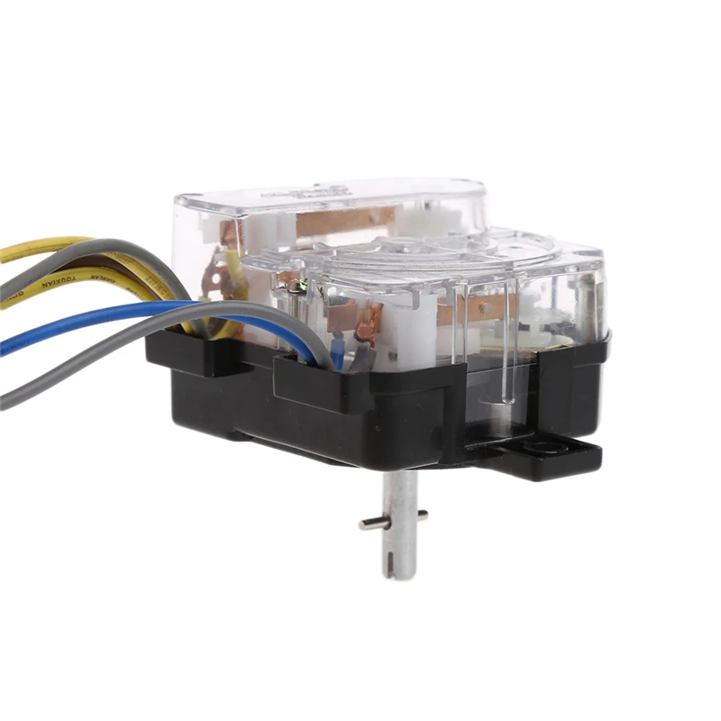 6-Wire Washing Machine Timer 90 Degree Central Hole Distance 68mm Switch Shaft