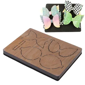 

Bow Bowknot Wooden Cutting Dies Stencil DIY Scrapbooking Album Stamp Paper Card Embossing Craft Decor