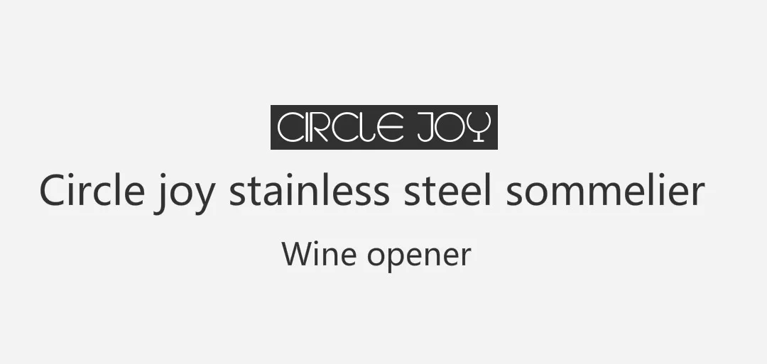 Xiaomi Circle Joy, нож сомелье из нержавеющей стали, Профессиональный штопор для вина, много переносных винтов, открывалка для бутылок, инструменты