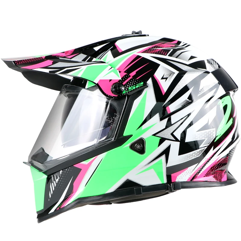 Pioneer Motorcycle Helmet Mx436 Sun 