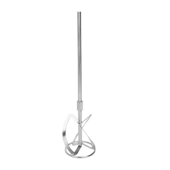

Spiral High Carbon Steel Mixer Rod Cement Paint Coating Agitator Mechanical Mixer Threaded Tip Stirring Mud Attachment