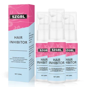 

Effective Herbal Permanent Hair Growth Inhibitor After Hair Removal Repair Nourish Essence Liquid Hair removal repair Liquid