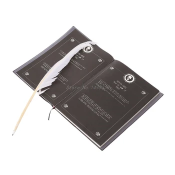 

New Death Note Cosplay Notebook & Feather Pen Book Animation Art Writing Journal