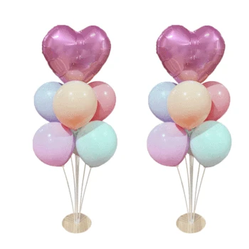 

1/2set Wedding Decorations Balloon Stand Holder Baby Shower Boy Girls 1st Birthday Party Decorations Kids Event Party Home Decor
