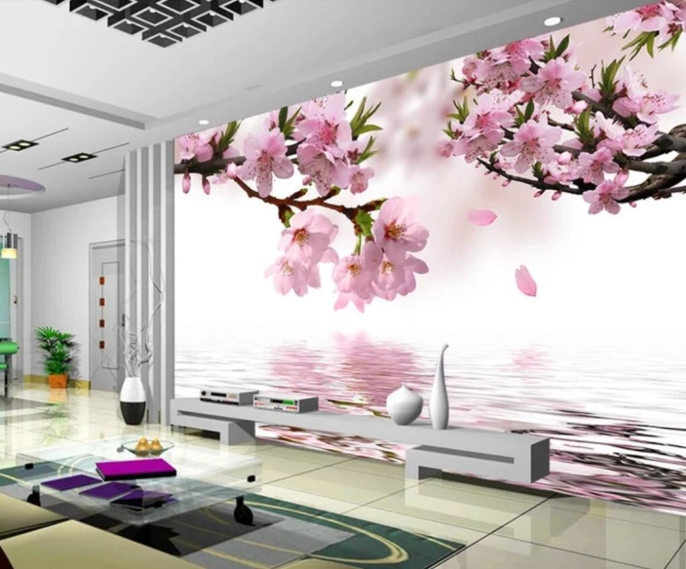 Details about   3D Blossom Pink 5446 Wallpaper Murals Wall Print Wallpaper Mural AJ WALL UK Kyra