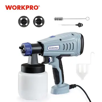 

WORKPRO 550W Electric Paint Spray Gun for Home DIY Painting Sprayer High Power Electric Paint Sprayer
