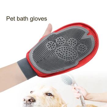 

Pet Dog Cleaning Gloves Cat Dogs Bathing Massage Gloves Beauty Dog Accessories Cat Hair Grooming Left And Right Hand Available