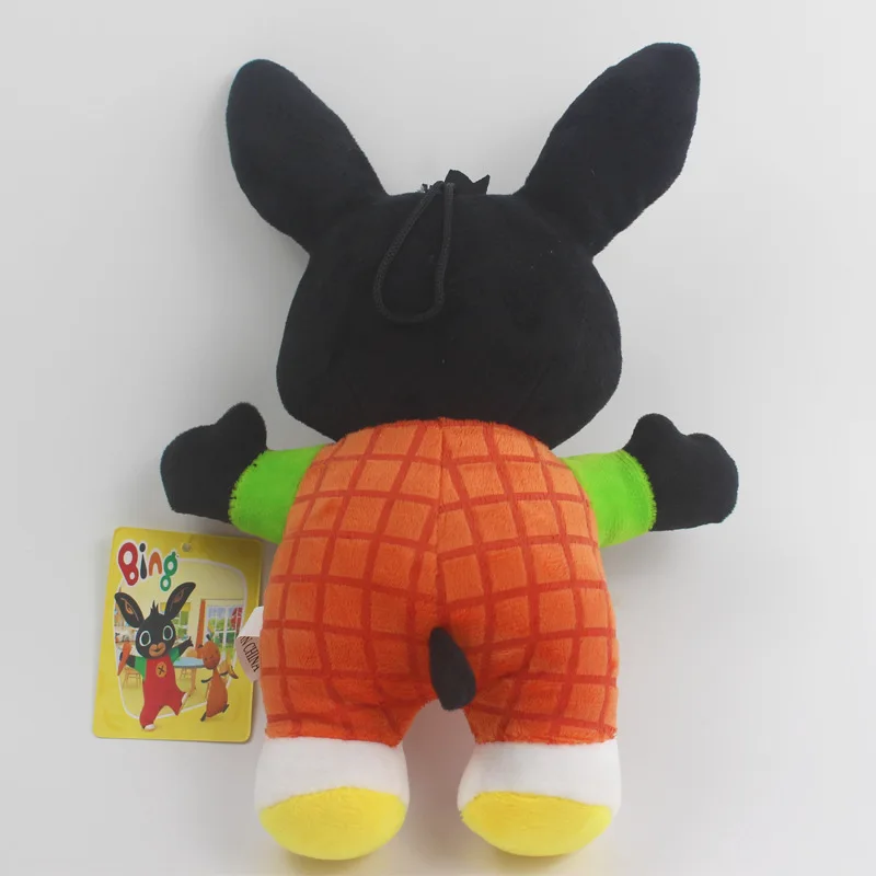 Bing Bunny Plush Toy Pendant Clip Keychain Bing Bunny Doll Toy Hoppity Voosh Stuffed Animal Pando Rabbit Toy for Christmas Gifts