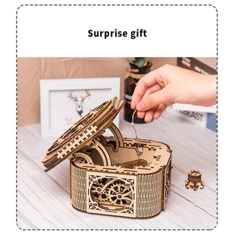 

3D Mechanical Jewelry Box Manual Puzzle Puzzle Gift wWaste Time Bored Leisure Time