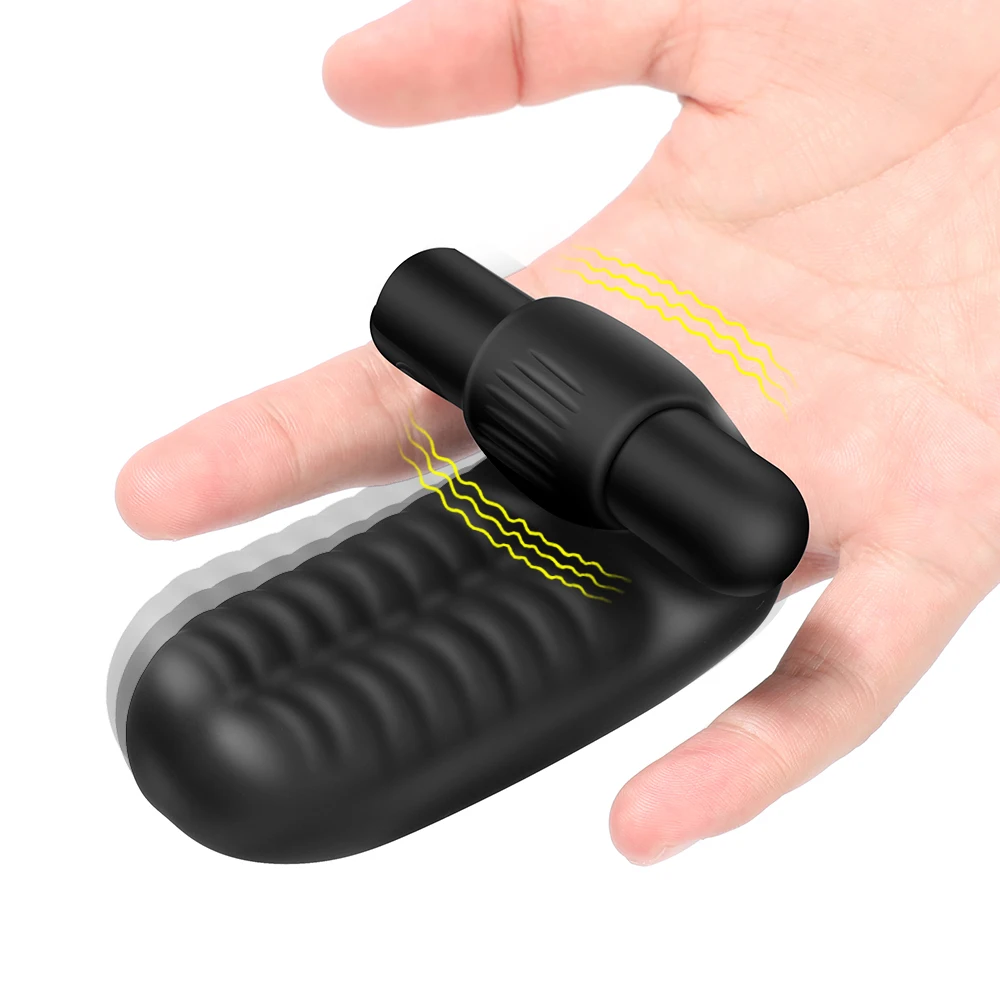 Finger Sleeve Vibrator G Spot Orgasm Massage Clit Stimulate Female Masturbator Vibrator Lesbian Sex Toys For Women Adult Product H0f6ebaa4fac8493cbea35f0c816b477ag