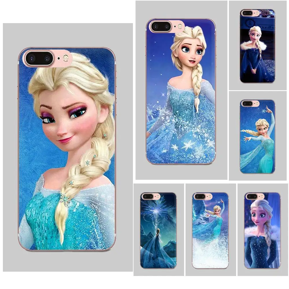 For Galaxy Alpha Note 10 Pro A10 A20 A20E A30 A40 A50 A60 A70 A80 A90 M10 M20 M30 M40 Soft Retail New Fashion Snow Queen Elsa | Мобильные